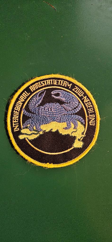 Arrestatieteam Zuid-Nederland patch, Verzamelen, Ophalen of Verzenden, Landmacht, Nederland, Embleem of Badge