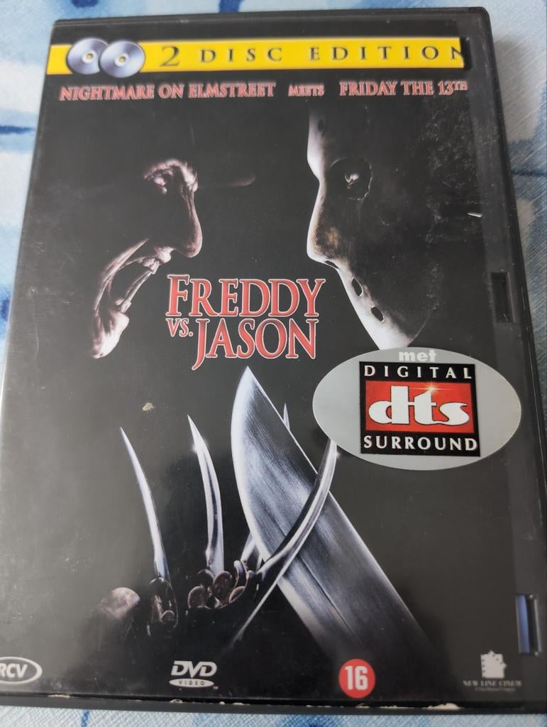 Freddy vs. Jason - 2 Disc Edition DVD, Vanaf 16 jaar, Ophalen of Verzenden, Gebruikt, Slasher