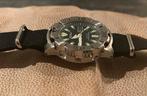 Seiko Black Monster 1e generatie op NATO band, Seiko, Gebruikt, Staal, Polshorloge