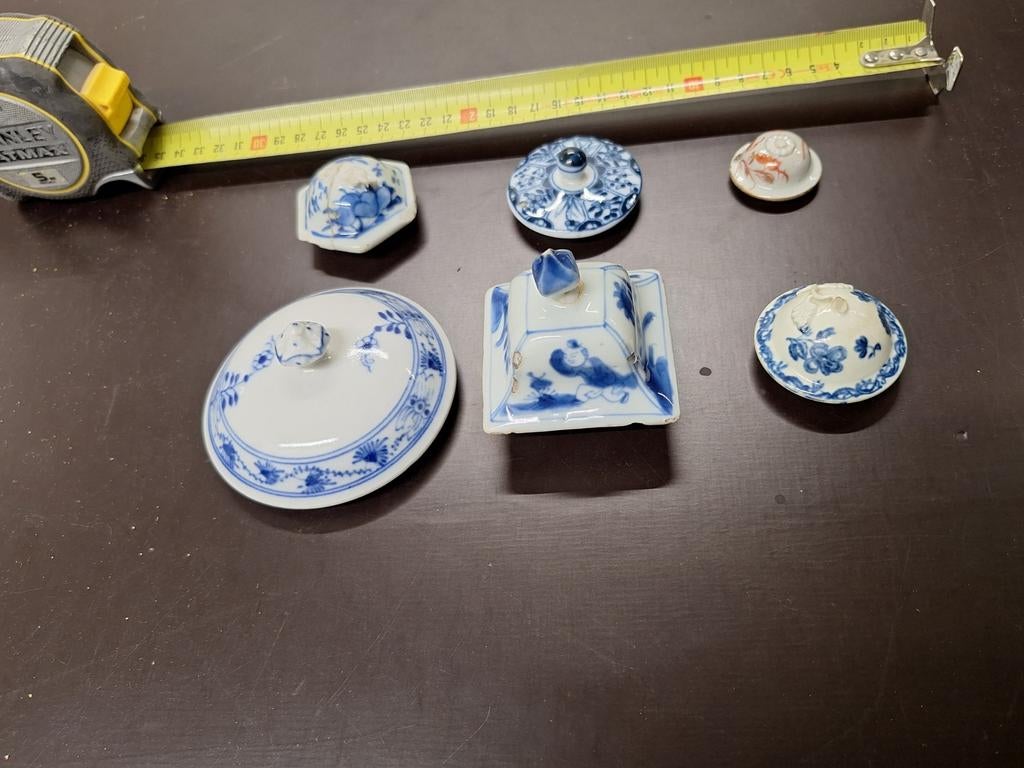 Oude deksels kangxi, meissen?, Antiek en Kunst, Antiek | Porselein, Ophalen of Verzenden