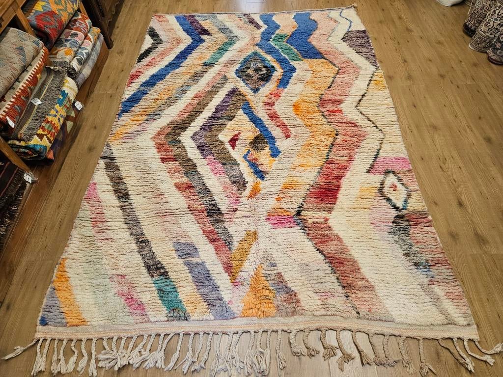 Handgeknoopt oosters tapijt berber Beni Mrirt 285x197