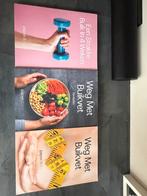 Jasper Alblas - Weg met buikvet - alle 3 delen, Ophalen of Verzenden, Zo goed als nieuw, Dieet en Voeding