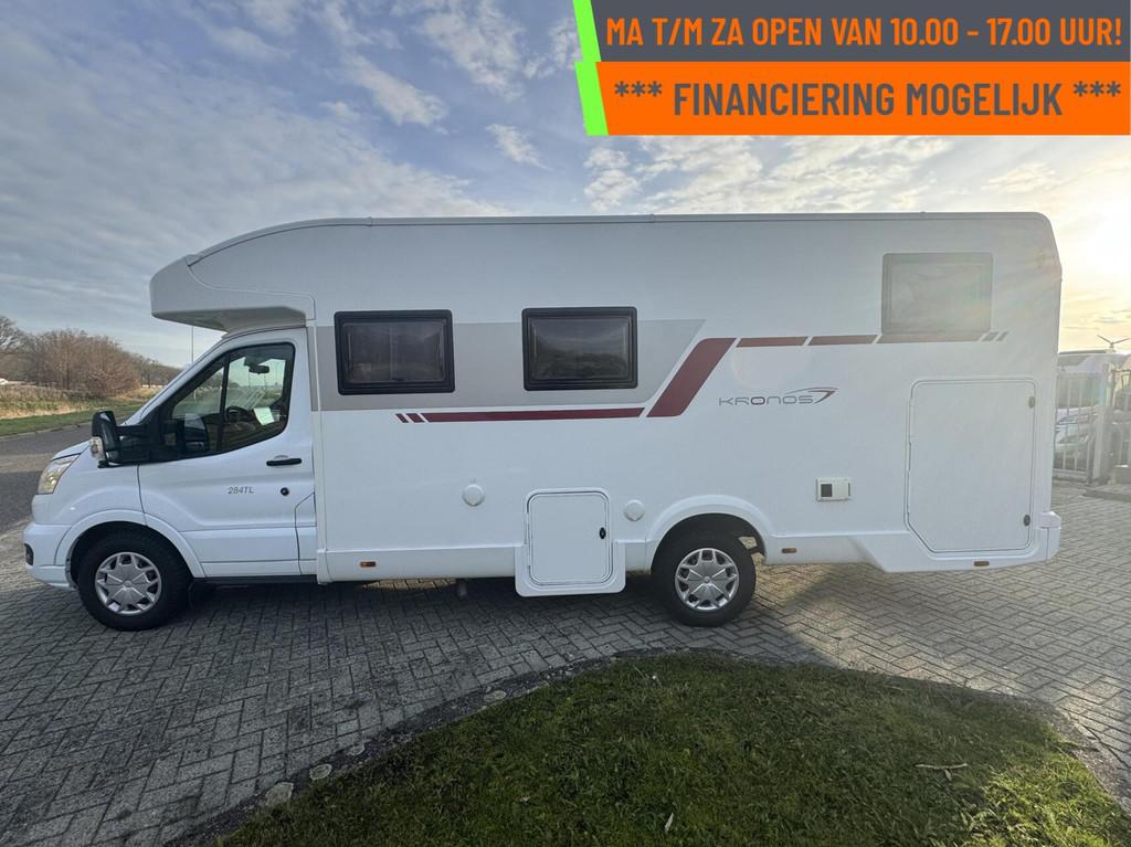 Roller team KRONOS 284 TL AUTOM.,ENKELE BEDDEN,HEFBED,AIRCO, Fietsendrager, 7 tot 8 meter, Bedrijf, Diesel