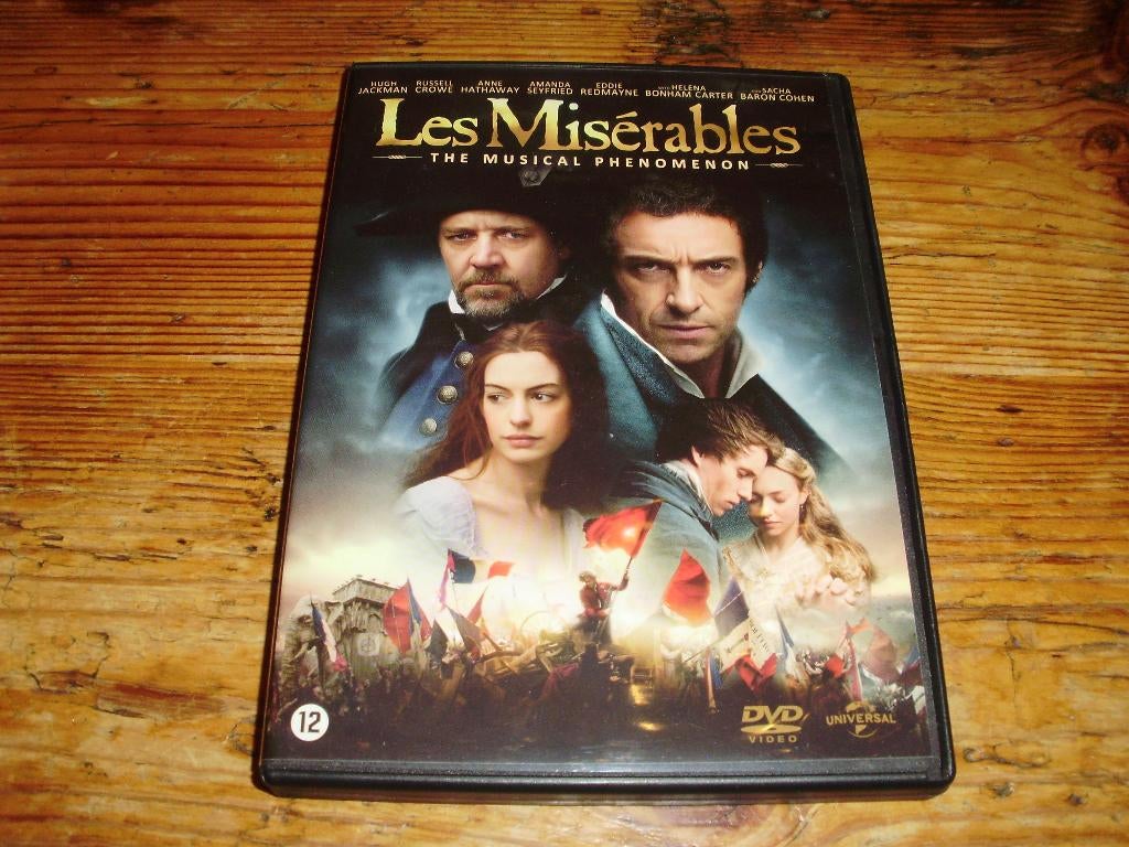 Les Miserables / DVD / 2012, Alle leeftijden, Ophalen of Verzenden, Gebruikt