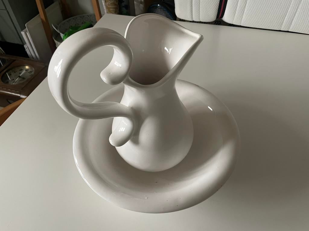 Lampetstel, Huis en Inrichting, Ophalen, Zo goed als nieuw, Aardewerk of Porselein, Minder dan 50 cm