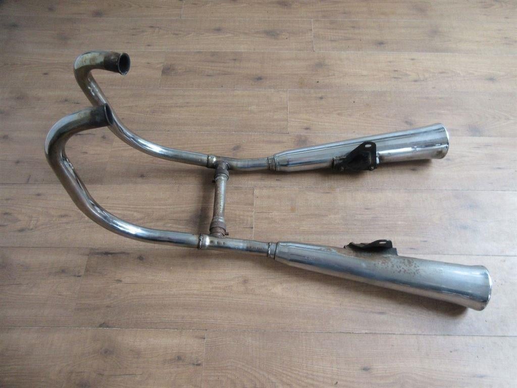 Kawasaki KZ305 uitlaat KZ 305 uitlaten uitlaatset CSR LTD, Ophalen of Verzenden, Gebruikt