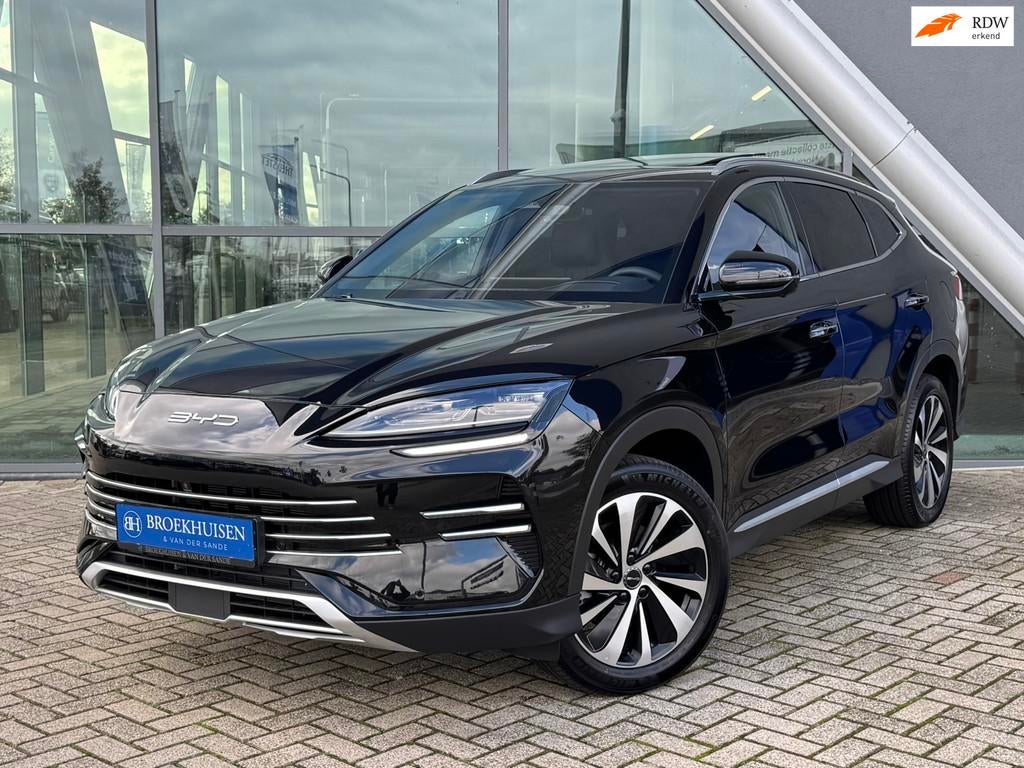 BYD SEAL U 1.5 DM-i FWD COMFORT LONG RANGE 125km Plug in Hyb, Auto's, BYD, Adaptive Cruise Control, Seal U, 1498 cc, Zwart