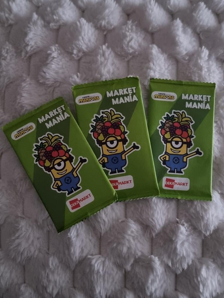 Dekamarkt Minion Mania Kaarten, Verzamelen, Verzenden, Speelkaart(en)