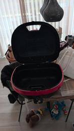 Nieuwe motor/scooter topkoffer met rugsteun en montageplaat, Ophalen of Verzenden