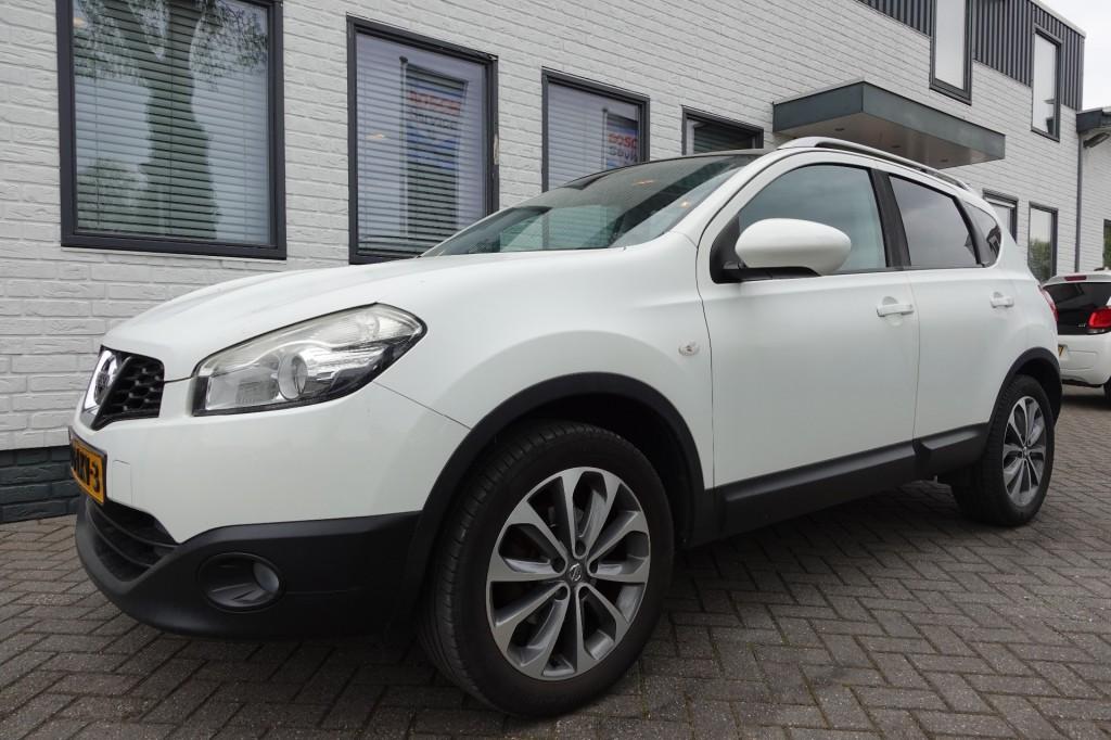 Nissan QASHQAI 2.0 ACENTA Panorama Trekhaak Clima, Gebruikt, 142 pk, Wit, Origineel Nederlands