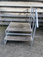 Stacaravan trap, Ophalen