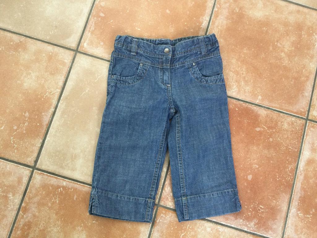 Stoere Palomino 3/4 meiden jeans/spijkerbroek, maat 116, Ophalen of Verzenden, Zo goed als nieuw, Meisje, Broek