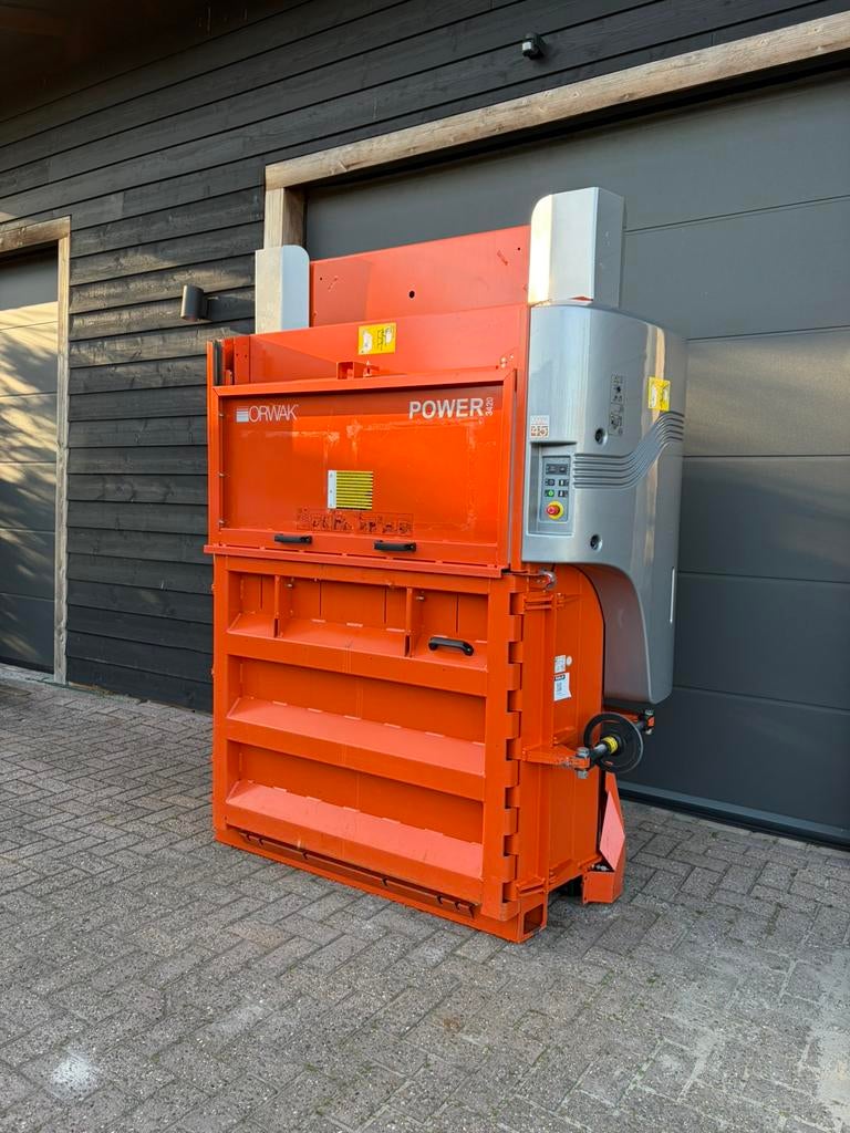 Orwak 3420SD | 26 ton | Papierpers | Balenpers | Kartonpers, Doe-het-zelf en Verbouw, Ophalen of Verzenden