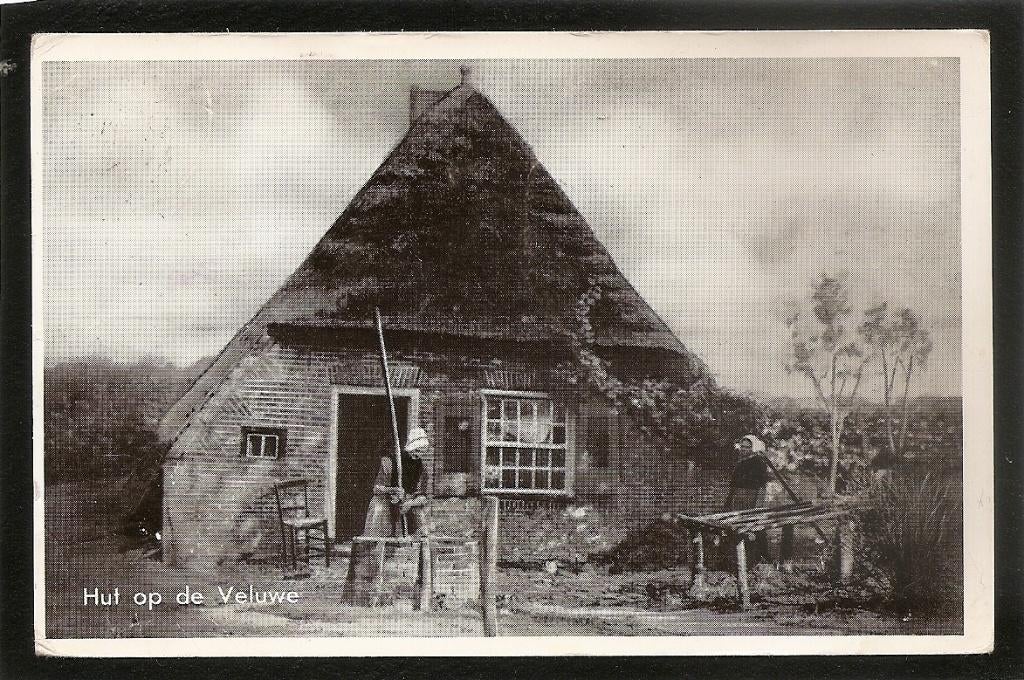 Veluwe, hut op de Veluwe, Ophalen of Verzenden, 1960 tot 1980, Gelopen, Gelderland