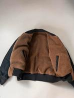 Reversible teddy bomber jacket by Whistles size L (38-40), Maat 38/40 (M), Blauw, Ophalen of Verzenden, Zo goed als nieuw