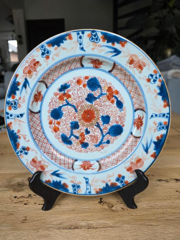 Japans porseleinen bord (Imari), Antiek en Kunst, Antiek | Porselein, Ophalen of Verzenden