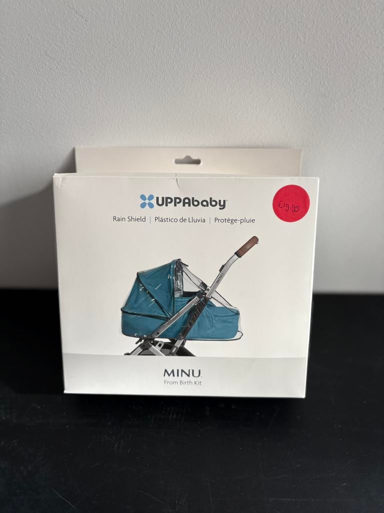 Minu birth kit rain shield (Nieuw in doos), Kinderen en Baby's, Buggy's, Ophalen, Nieuw, Overige merken, Regenhoes