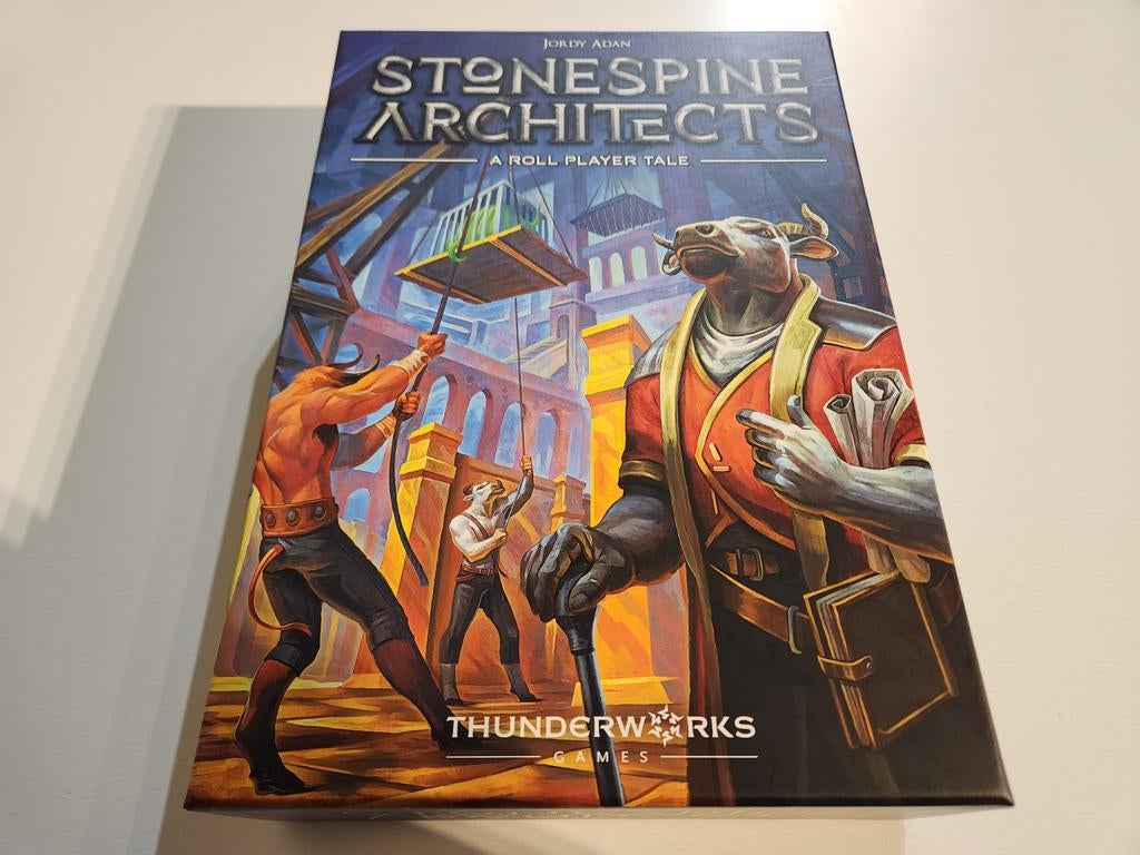 Stonespine Architects: Dungeon Designer Bordspel, Een of twee spelers, Ophalen of Verzenden, Zo goed als nieuw, Thunderworks Games