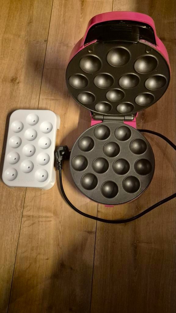 Babycakes Cake Pop Maker - Roze, Hobby en Vrije tijd, Taarten en Cupcakes maken, Ophalen of Verzenden, Zo goed als nieuw