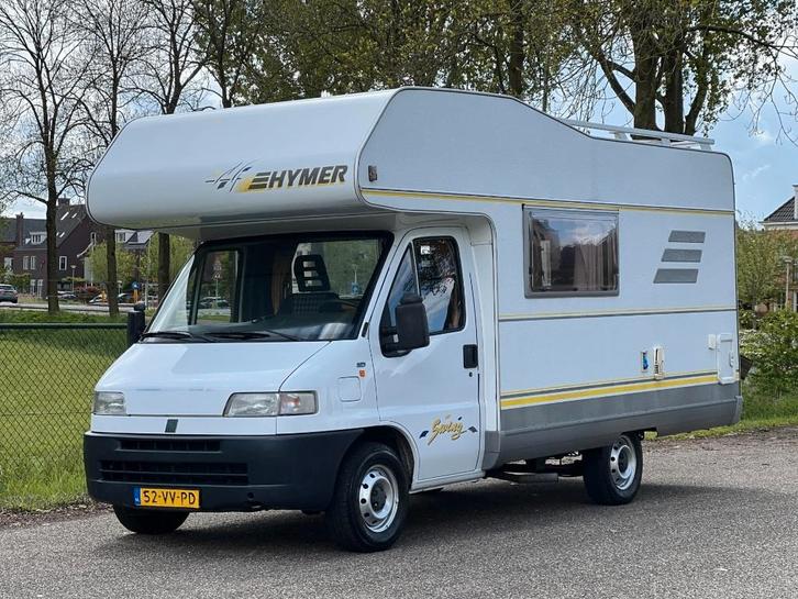 Fiat 230 HYMER Ducato CAMPER, Caravans en Kamperen, Campers, Particulier, tot en met 5, Alkoof, Fiat, Fiat, Diesel, Handgeschakeld