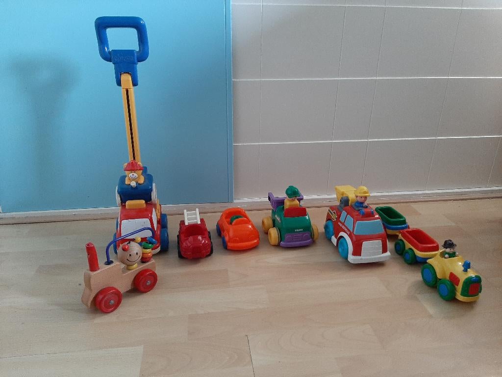 Speelgoed auto’s set voor baby's en peuters, Ophalen, Gebruikt