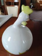 Decoratieve kip van keramiek, Ophalen of Verzenden, Zo goed als nieuw