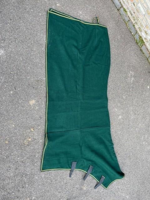 Wollen deken, Cob (M), Ophalen of Verzenden, Zo goed als nieuw, Groen
