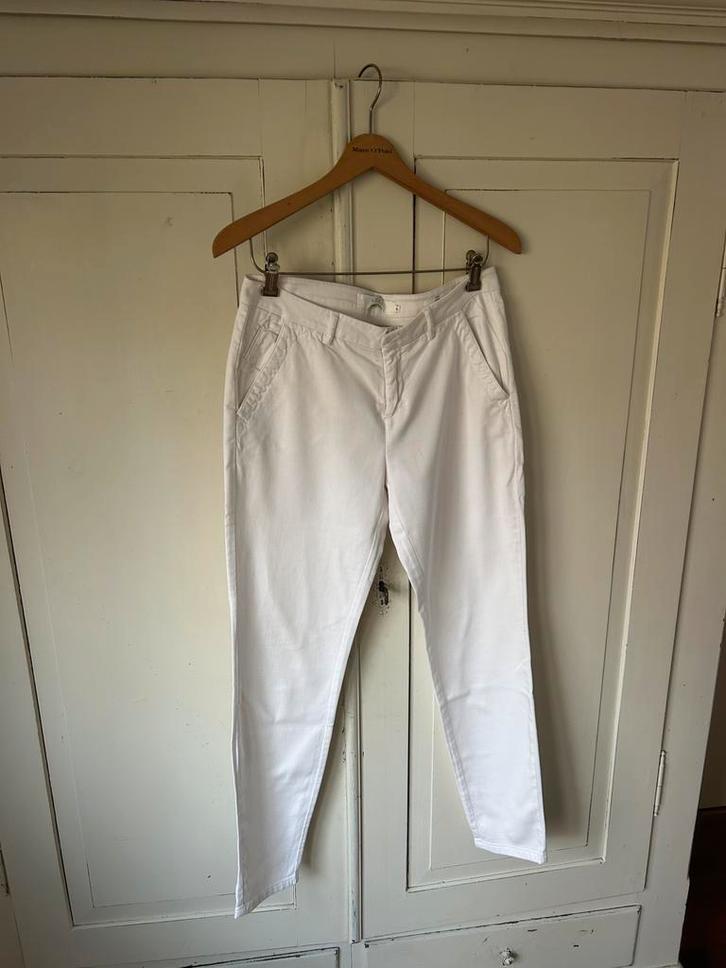YAYA pantalon / chino/ broek nieuwstaat, Kleding | Dames, Broeken en Pantalons, Zo goed als nieuw, Maat 38/40 (M), Wit, Lang, Ophalen