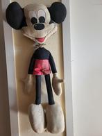 Grote vintage Mickey Mouse pop, Ophalen of Verzenden, Mickey Mouse, Gebruikt, Knuffel