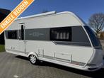 Hobby De Luxe 540 UL / aparte bedden / mover / luifel, Caravans en Kamperen, Rondzit, Hobby, Schokbreker, Bedrijf