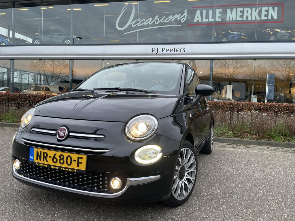 Fiat 500 0.9 TwinAir Turbo Lounge Airco - Cruise control - P, Voorwielaandrijving, Stof, Gebruikt, Origineel Nederlands