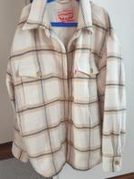 Levi's geruite shacket - Maat M, Maat 38/40 (M), Beige, Ophalen of Verzenden, Zo goed als nieuw