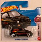 Hot Wheels '85 Honda City Turbo II zwart, Ophalen of Verzenden, Nieuw, Auto