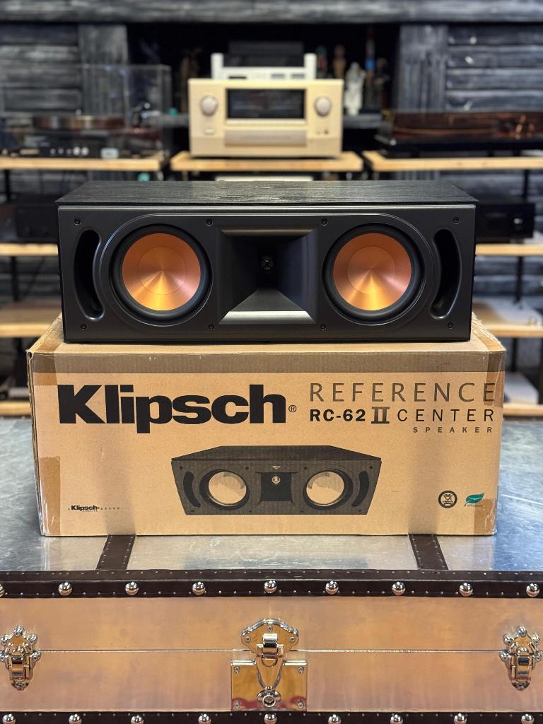 Klipsch RC-62 MKII, Gebruikt, 60 tot 120 watt, Center speaker, Ophalen