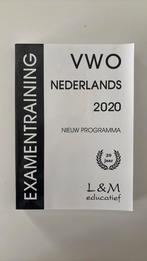 Boek examentraining VWO Nederlands 2030, Ophalen of Verzenden, Zo goed als nieuw, VWO, Nederlands