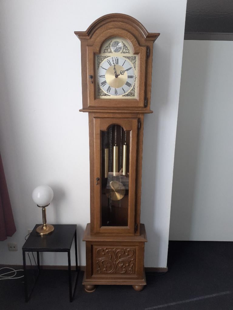 Hoge staande Westminster klok, Antiek en Kunst, Ophalen