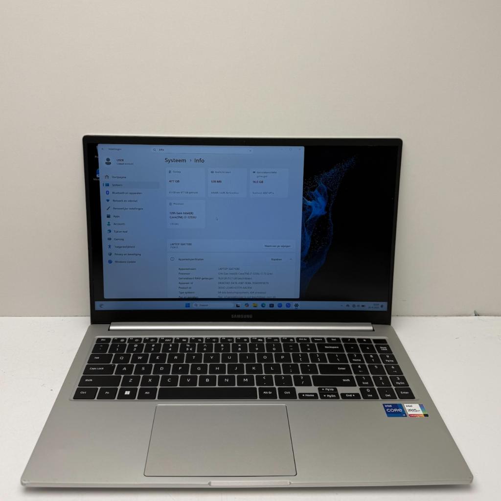 Samsung Galaxy Book2 i7-1255U |16GB | 512GB | Met Garantie, Computers en Software, Windows Laptops, Samsung, Zo goed als nieuw