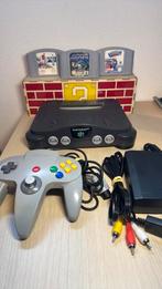 Nintendo 64 N64 compleet met spellen, Spelcomputers en Games, Spelcomputers | Nintendo 64, Ophalen of Verzenden, Zo goed als nieuw