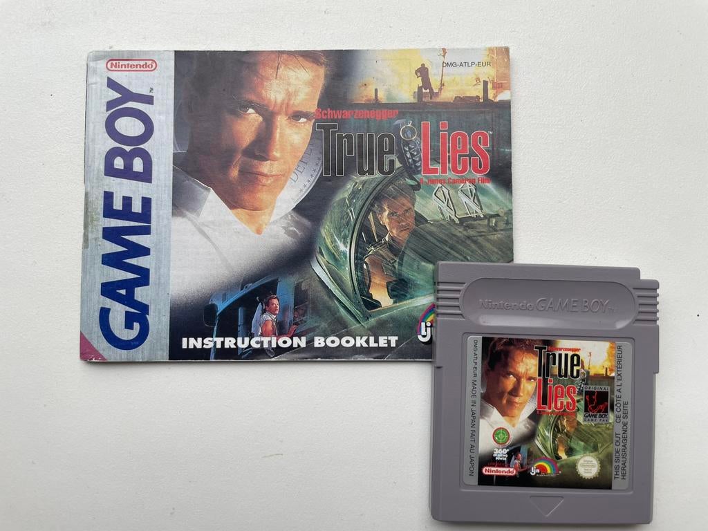 True Lies voor Game Boy met boekje, Avontuur en Actie, 1 speler, Ophalen of Verzenden, Zo goed als nieuw