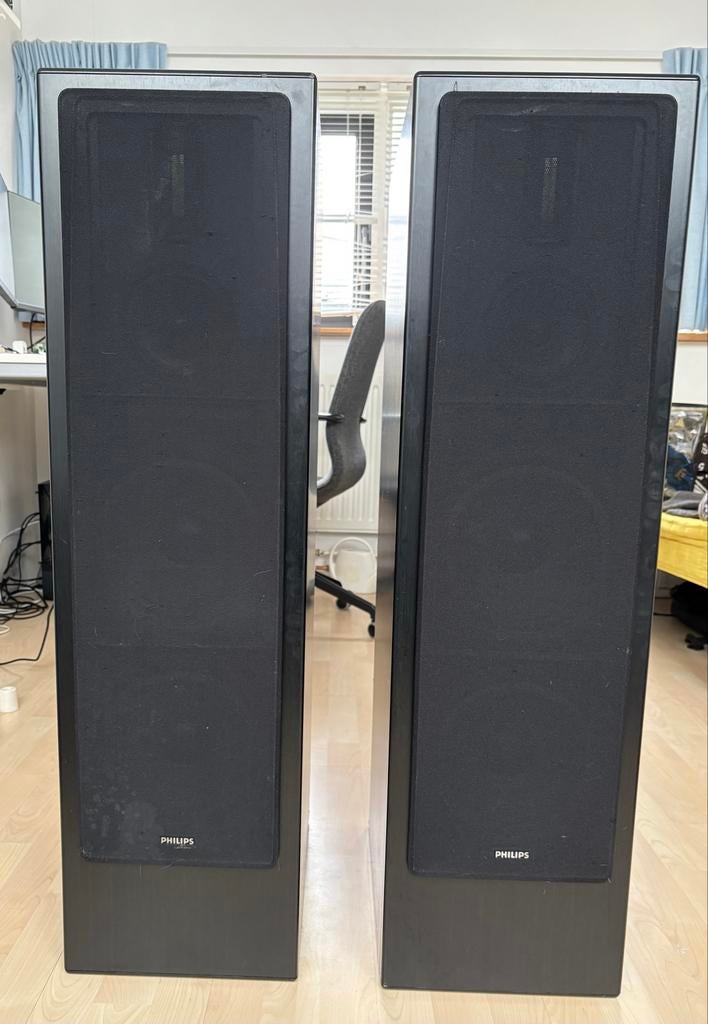 Philips FB860 Vloerstaande Luidsprekers - Absolute Kwaliteit, Audio, Tv en Foto, Luidsprekers, Ophalen, Philips, Gebruikt, 120 watt of meer