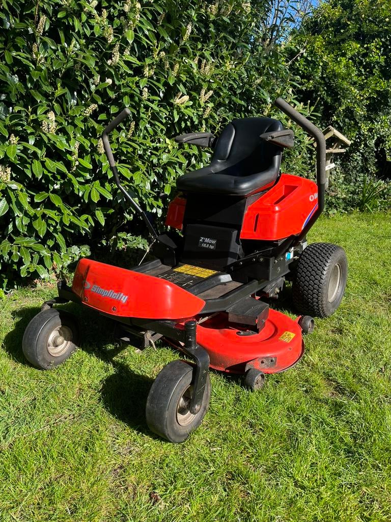 Simplicity zmow 150z zeroturn 107cm 18,5pk nette staat✅, Ophalen of Verzenden, Zo goed als nieuw