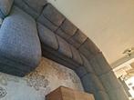 Grote hoekbank met chaise longue, grijs, Huis en Inrichting, Banken | Bankstellen, Gebruikt, 100 tot 125 cm, Hoekbank, 300 cm of meer