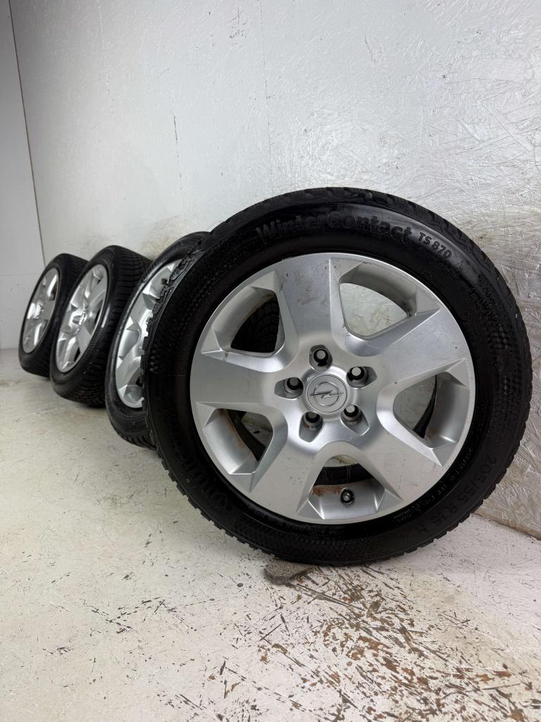 Originele Opel Vectra Astra Meriva Zafira velgen 16" 5x110, Auto-onderdelen, Banden en Velgen, Banden en Velgen, Winterbanden
