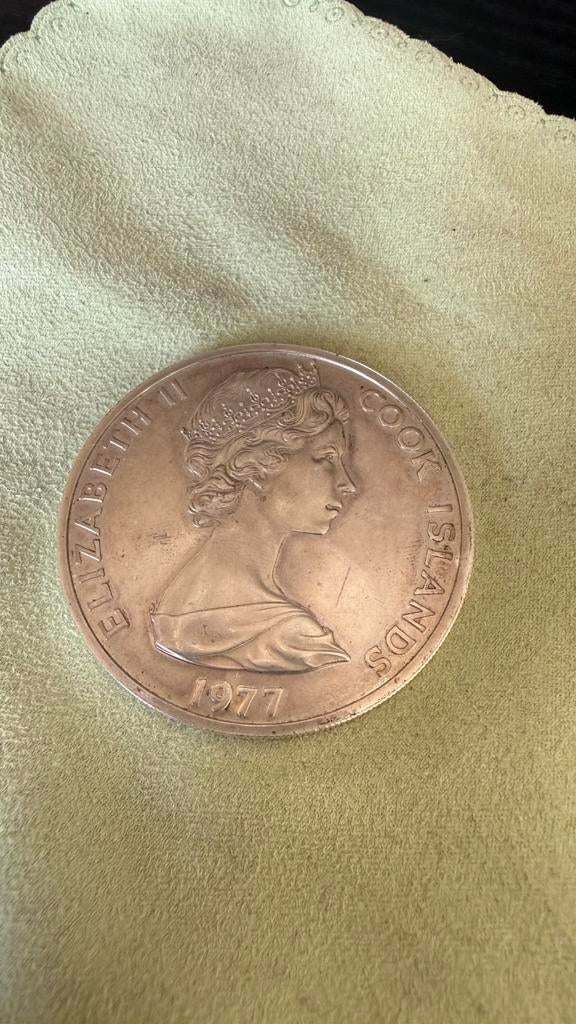 1977 "25th anniversary Accession of Queen Elizabeth II", Verzenden, Zilver