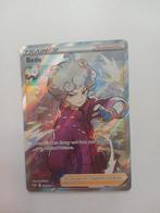 Pokémon kaart Bede 199/202 Full Art Trainer Supporter, Ophalen of Verzenden, Zo goed als nieuw, Losse kaart, Foil