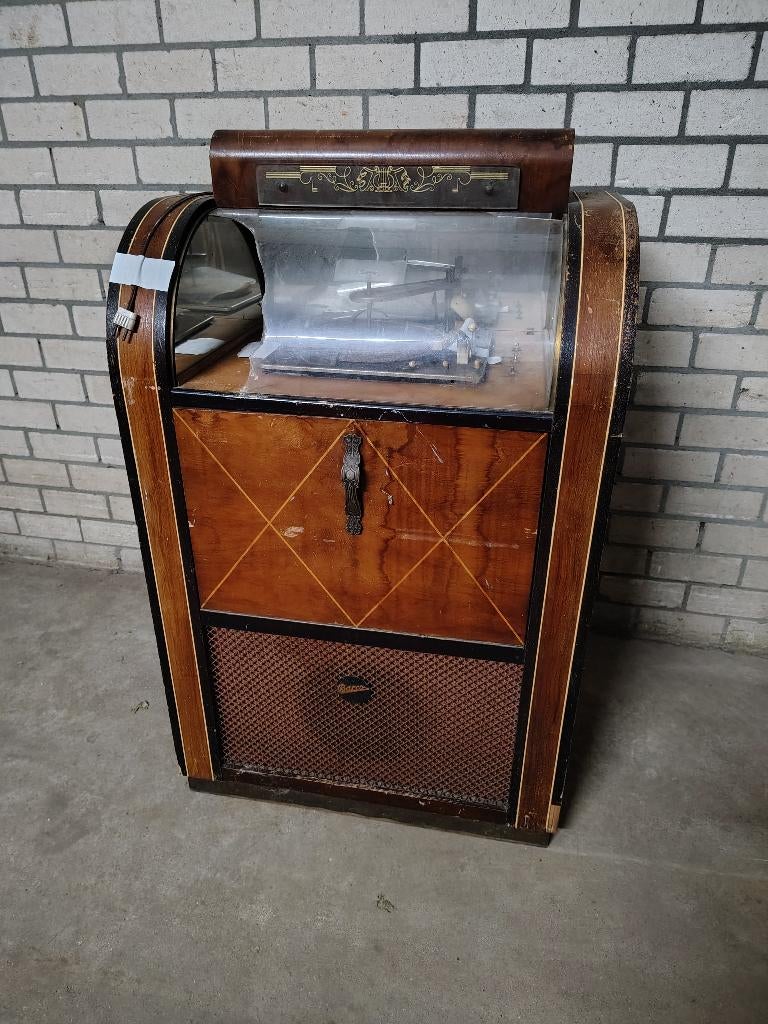 Radio/platenspeler/ jukebox Barco Richelieu 1951, Verzamelen, Automaten | Jukeboxen, Gebruikt, Seeburg, 1950 tot 1960, Ophalen
