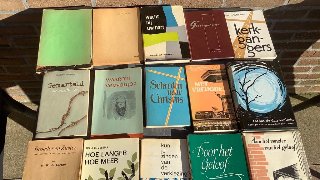 15 christelijke of theologische boeken zie omschrijving, Ophalen, Gelezen, Christendom | Protestants