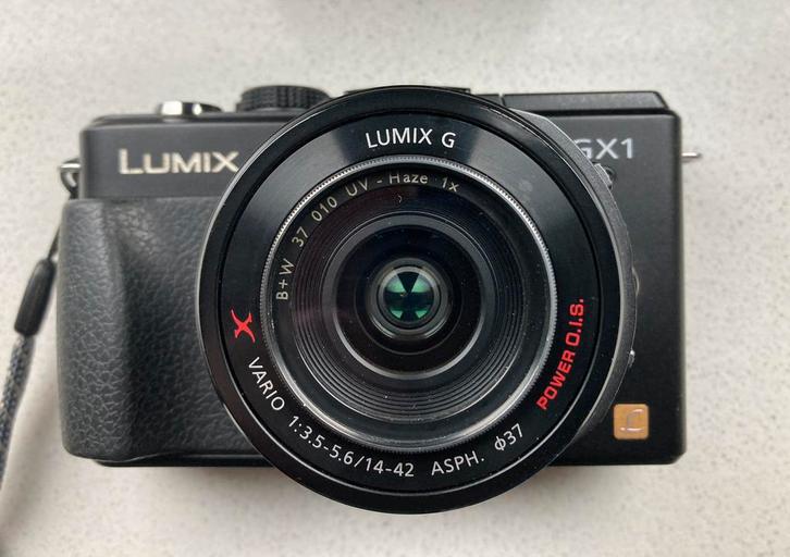 Panasonic Lumix GX1 + Lumix Vario 14-42mm f3.5-5.6, Audio, Tv en Foto, Fotocamera's Digitaal, Gebruikt, Overige Merken, 8 keer of meer