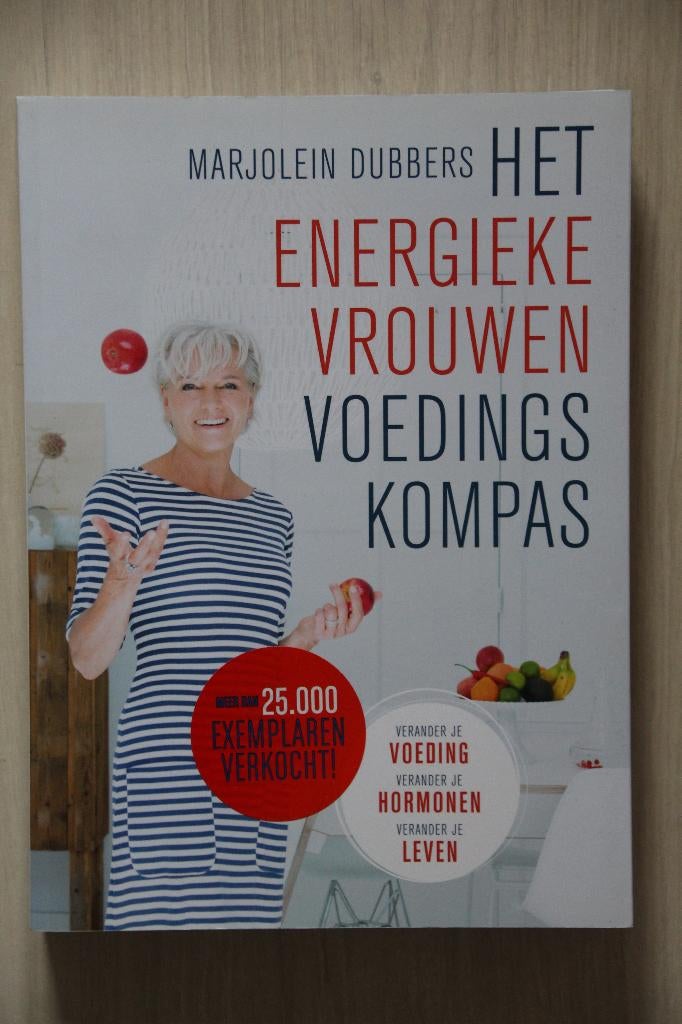 Marjolein DUBBERS - Het energieke Vrouwen Voedings Kompas, Boeken, Gezondheid, Dieet en Voeding, Zo goed als nieuw, Marjolein Dubbers