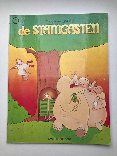 Stamgasten stripboeken, Boeken, Stripboeken, Ophalen, Complete serie of reeks, Zo goed als nieuw, Toon van Driel